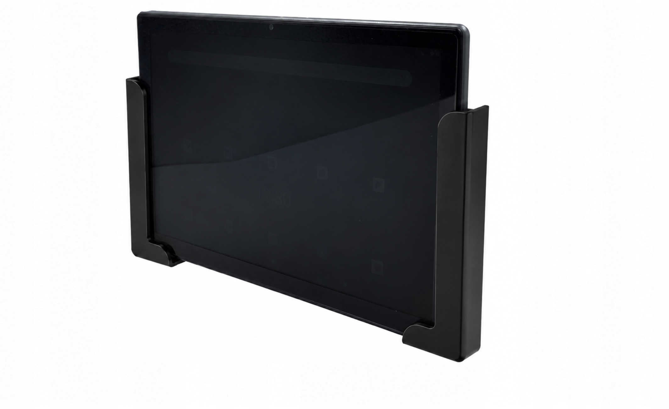 Uchwyt ścienny na tablet czarny uniwersalny — zdjęcie 3