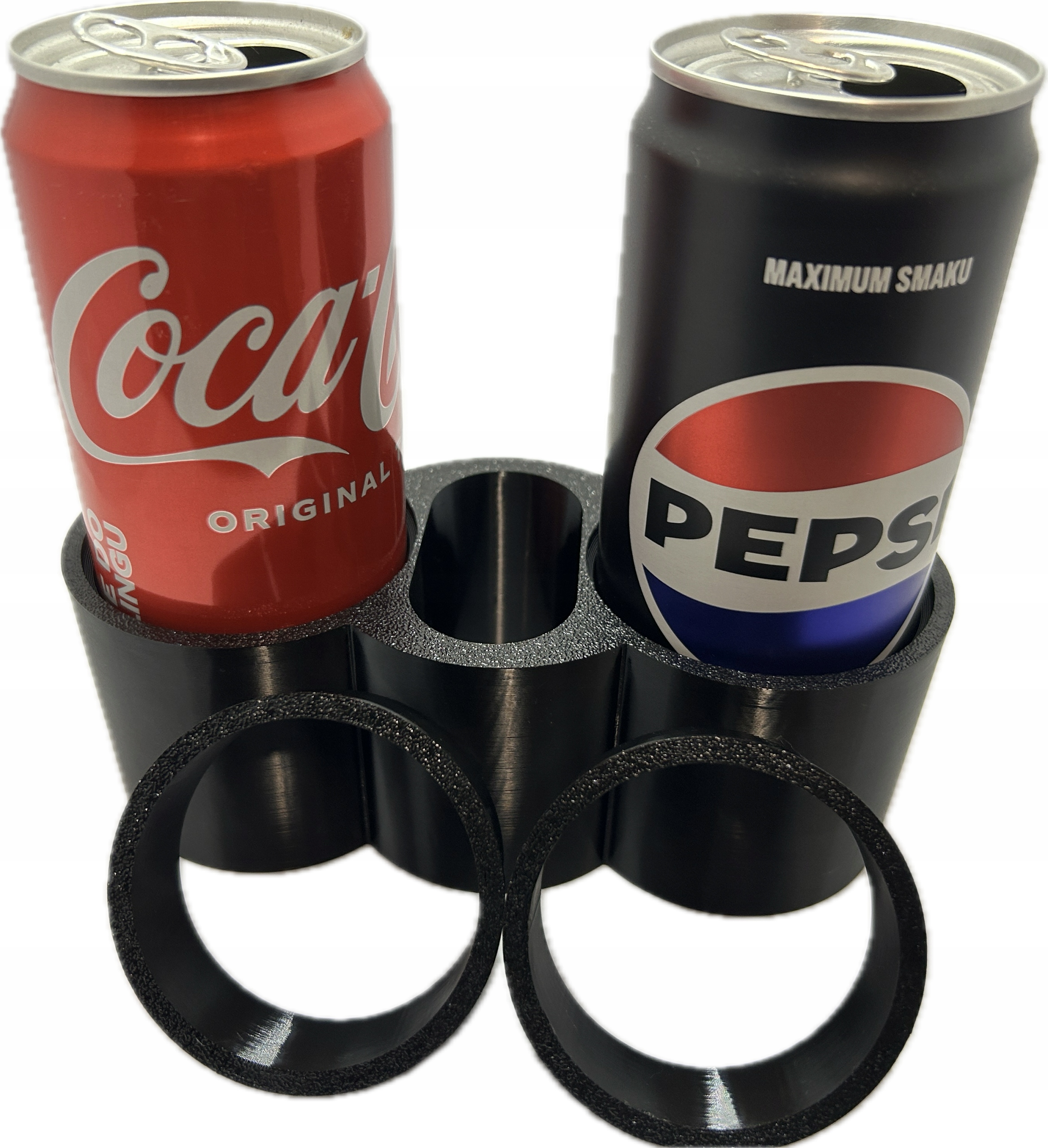 Adapter wkład cupholder na wąskie puszki Skoda Superb III — zdjęcie 4